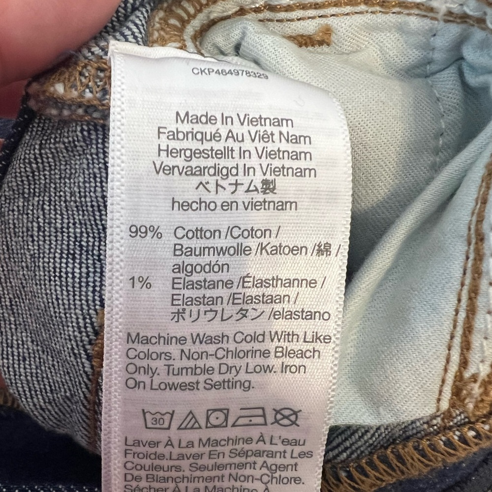 Madewell The Perfect Vintage Straight Jean in Greenhaven Wash Seamed Version - Picture 8 of 9